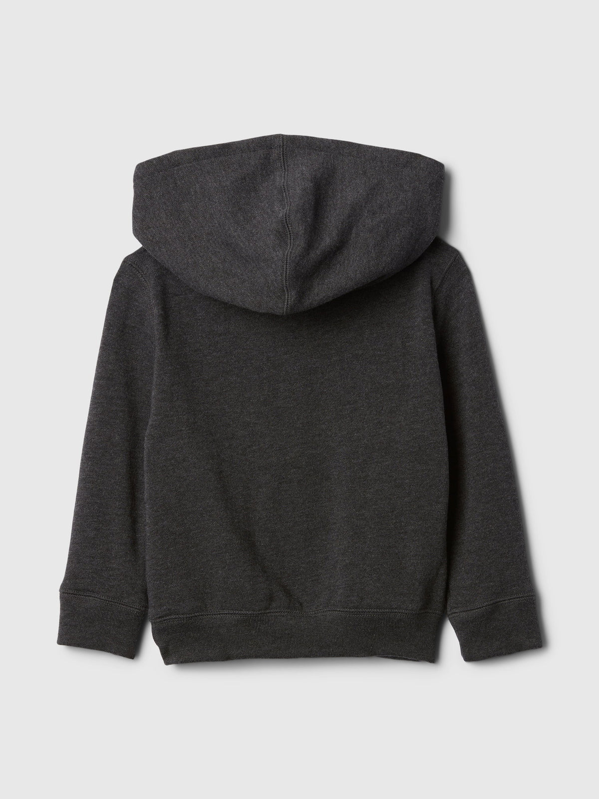 Koyu Gri Relaxed Logo Zip Sweatshirt
