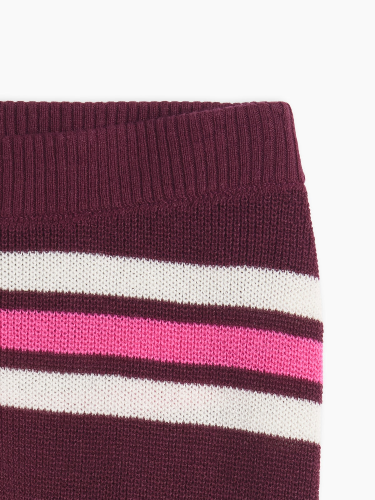 Bordo Pull-on Flare Pantolon
