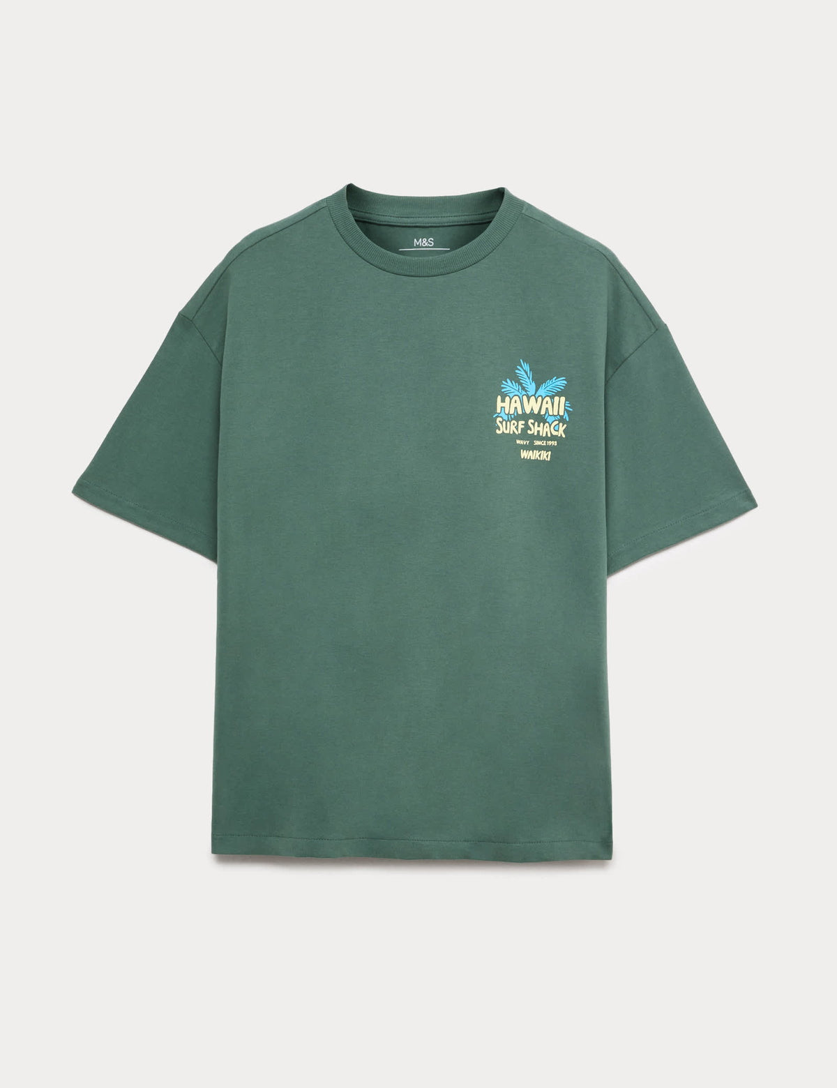 Desenli Pamuklu T-shirt