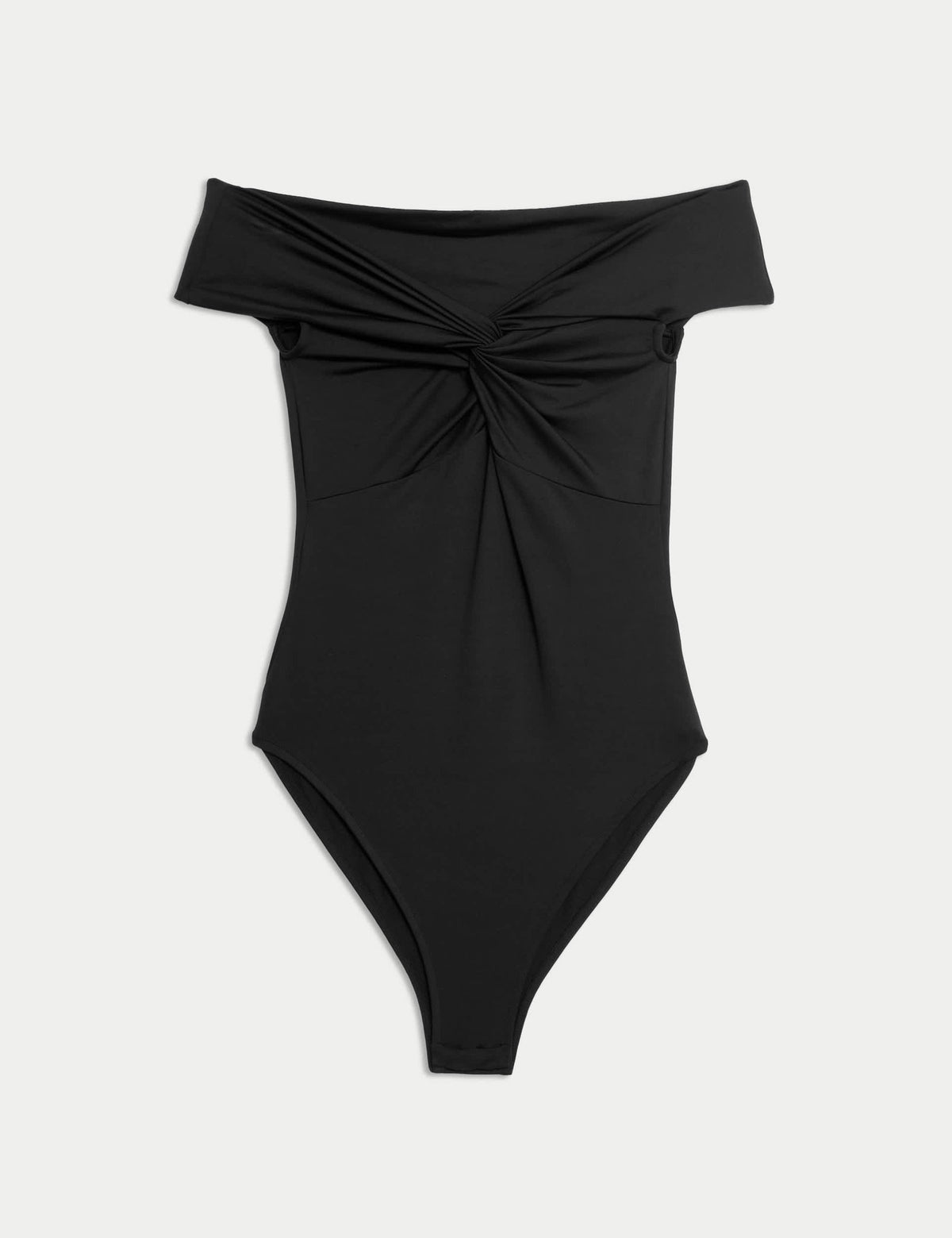 Regular Fit Düğümlü Body