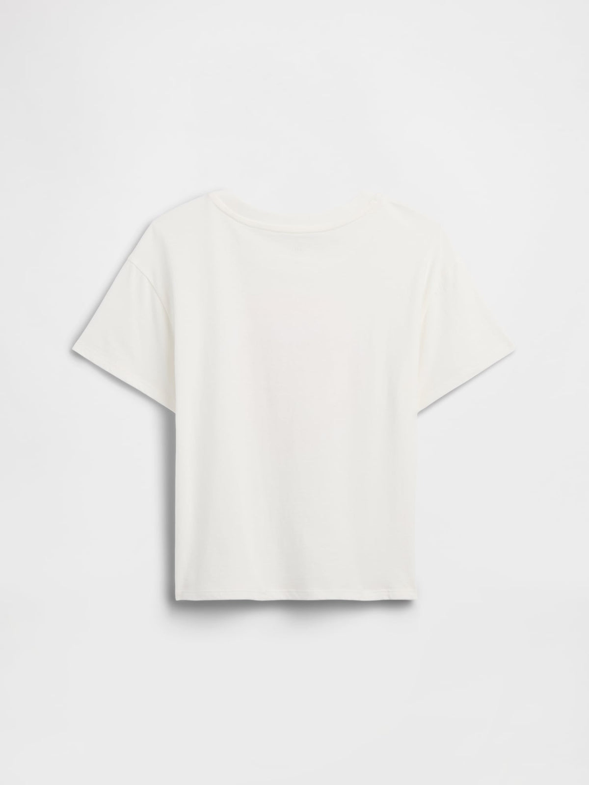 Beyaz Oversized Grafik Baskılı T-shirt