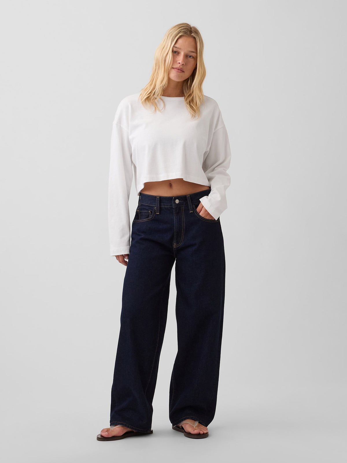 Açık Mavi The Hailey Extra Baggy Jean