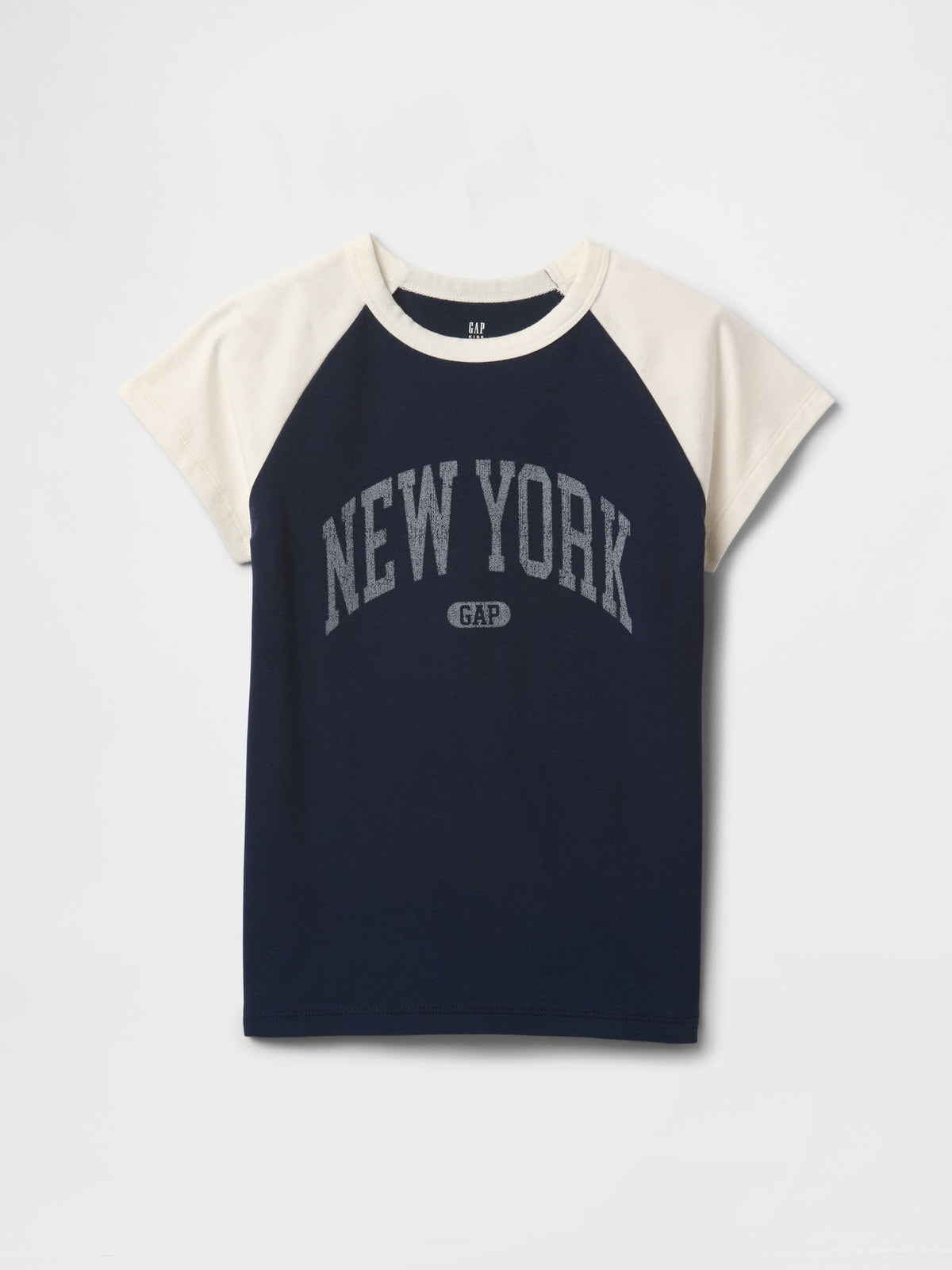 Lacivert Gap Logo Raglan T-shirt