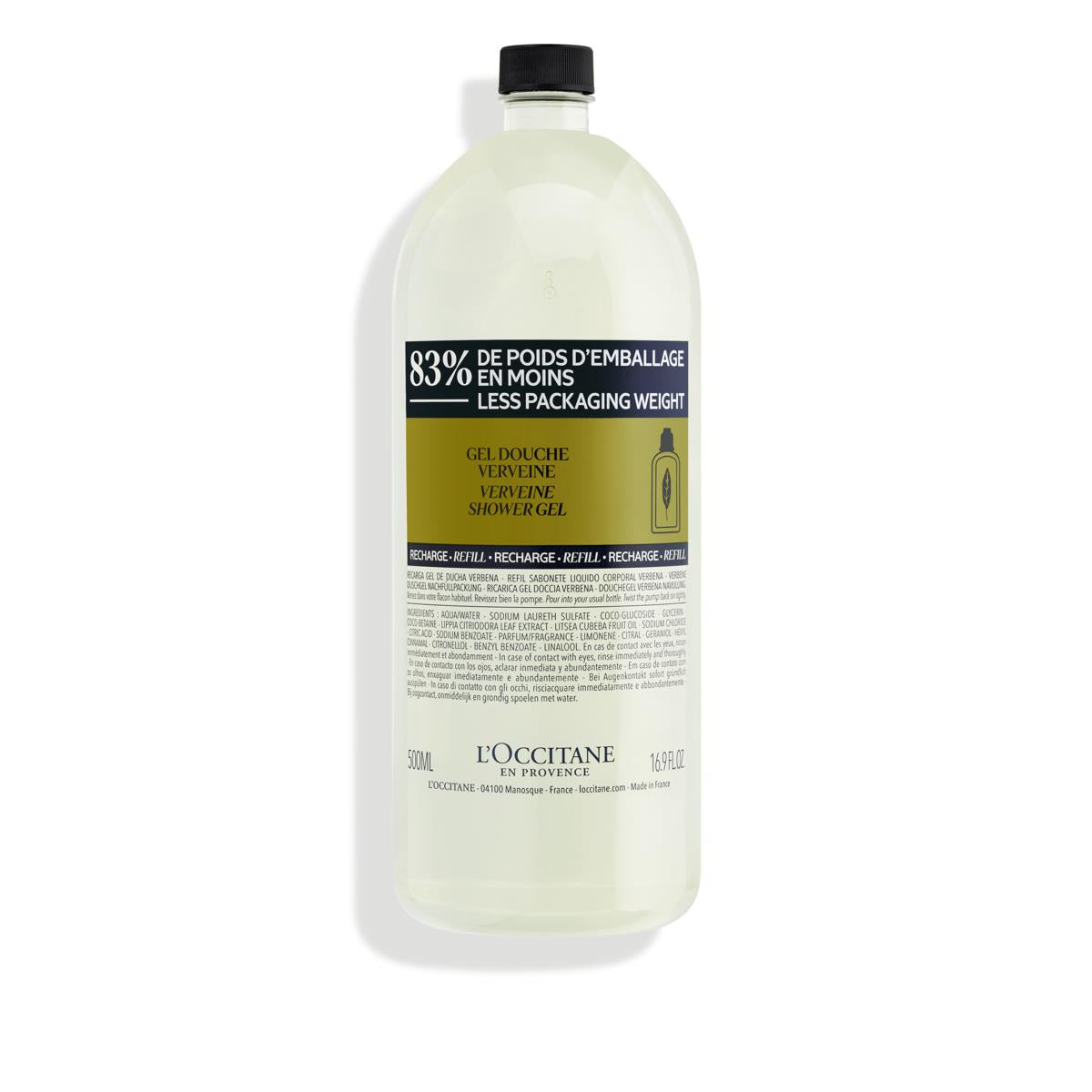 Refill - Shower Gel 500ml - Verbena