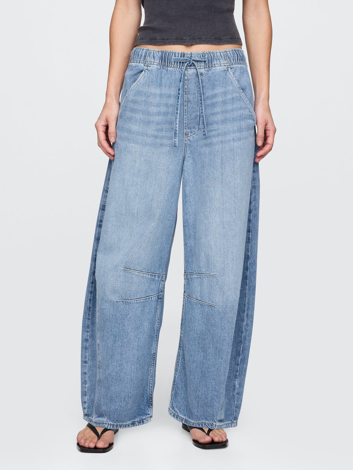 Mavi Mid Rise Ultrasoft Horseshoe Jean Pantolon