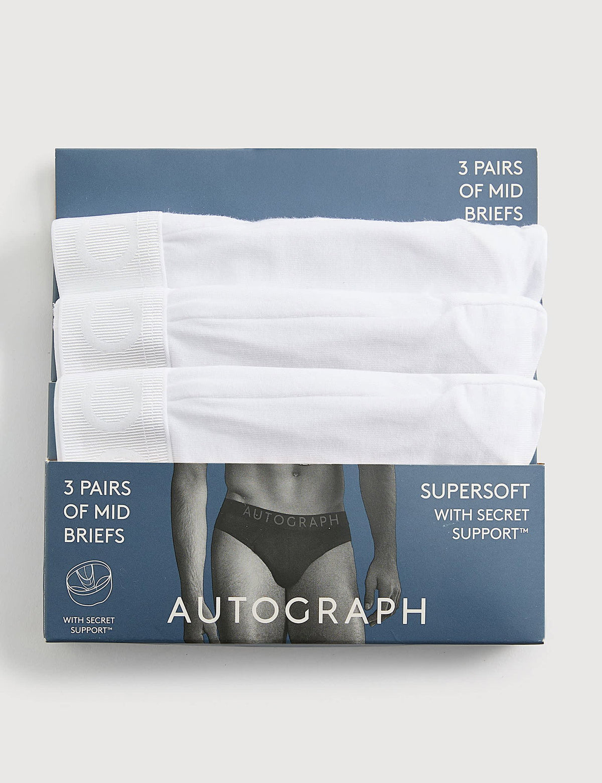 3'lü Supima® Pamuklu Slip Külot