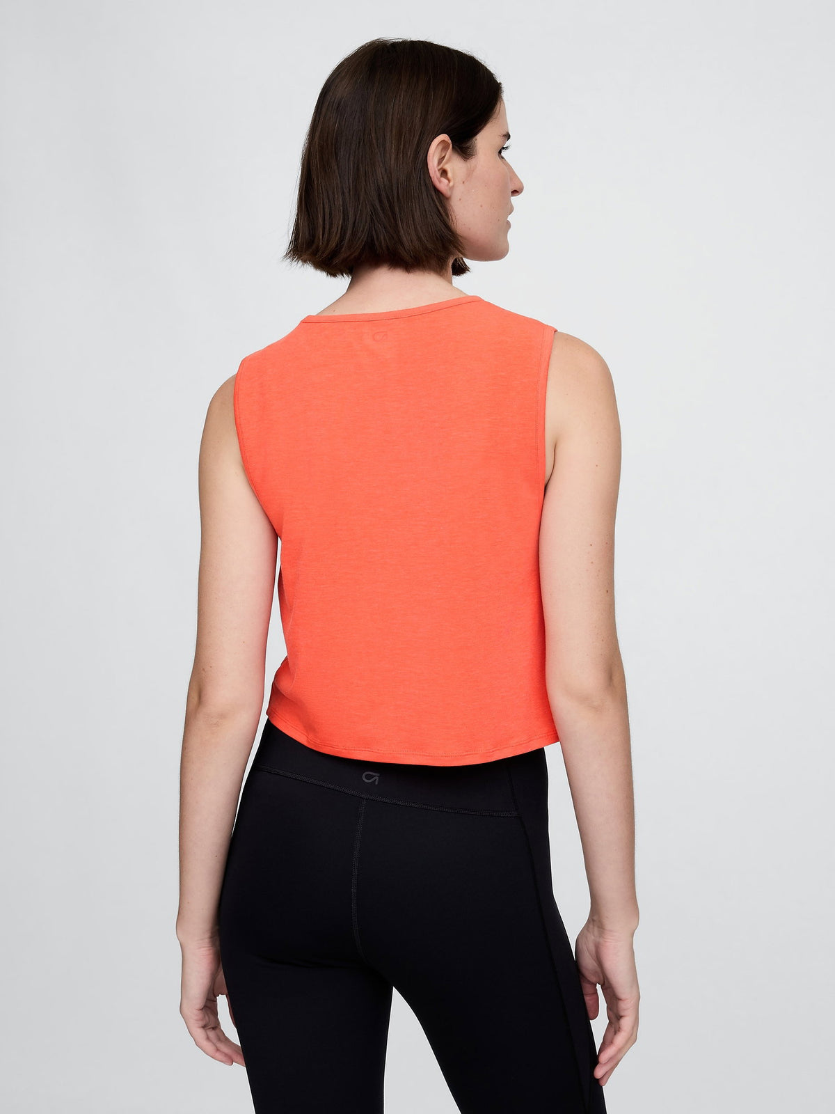 Turuncu Gapfit Breathe Crop T-shirt