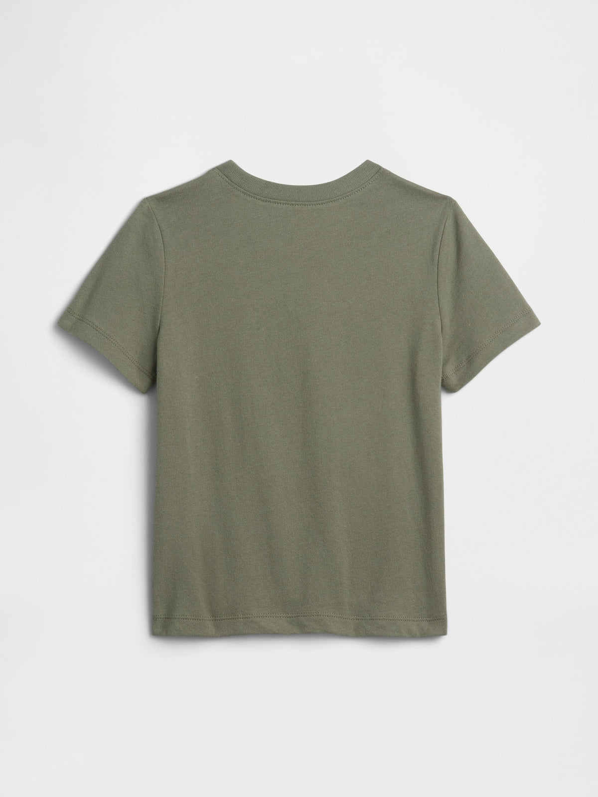 Haki Grafik Baskılı T-shirt