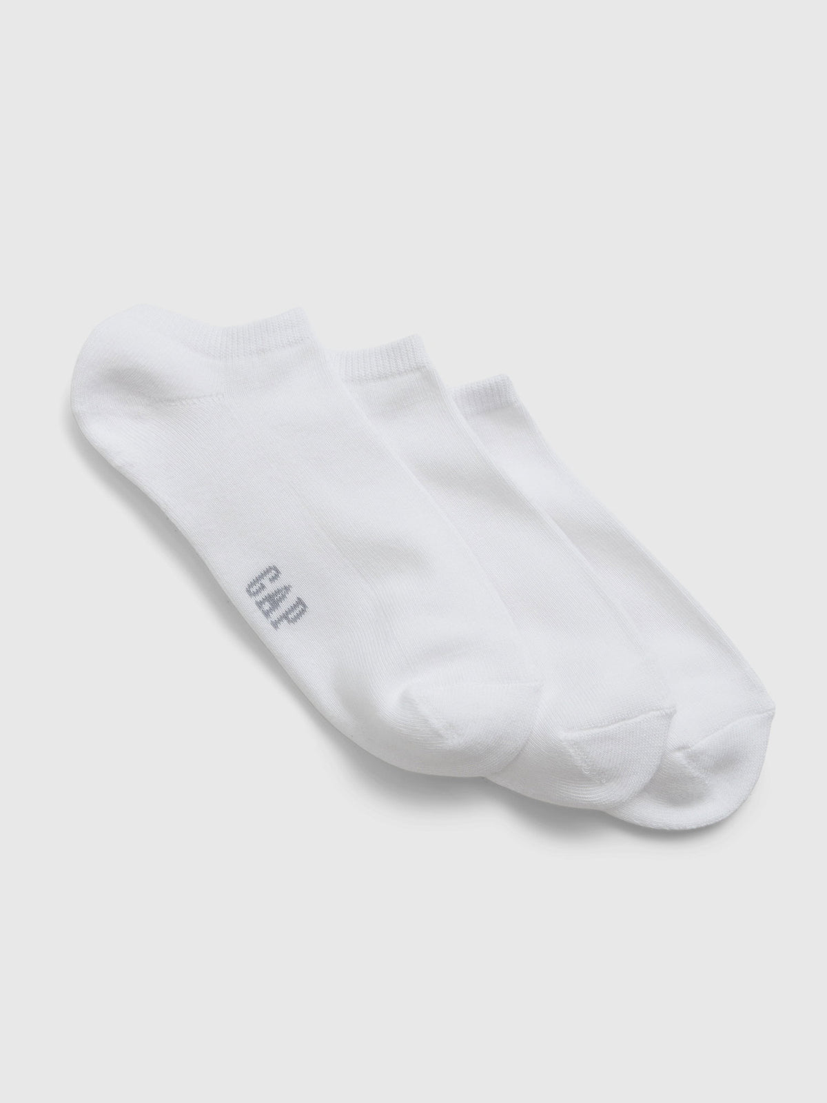 Beyaz Basic Ankle 3'lü Çorap Seti
