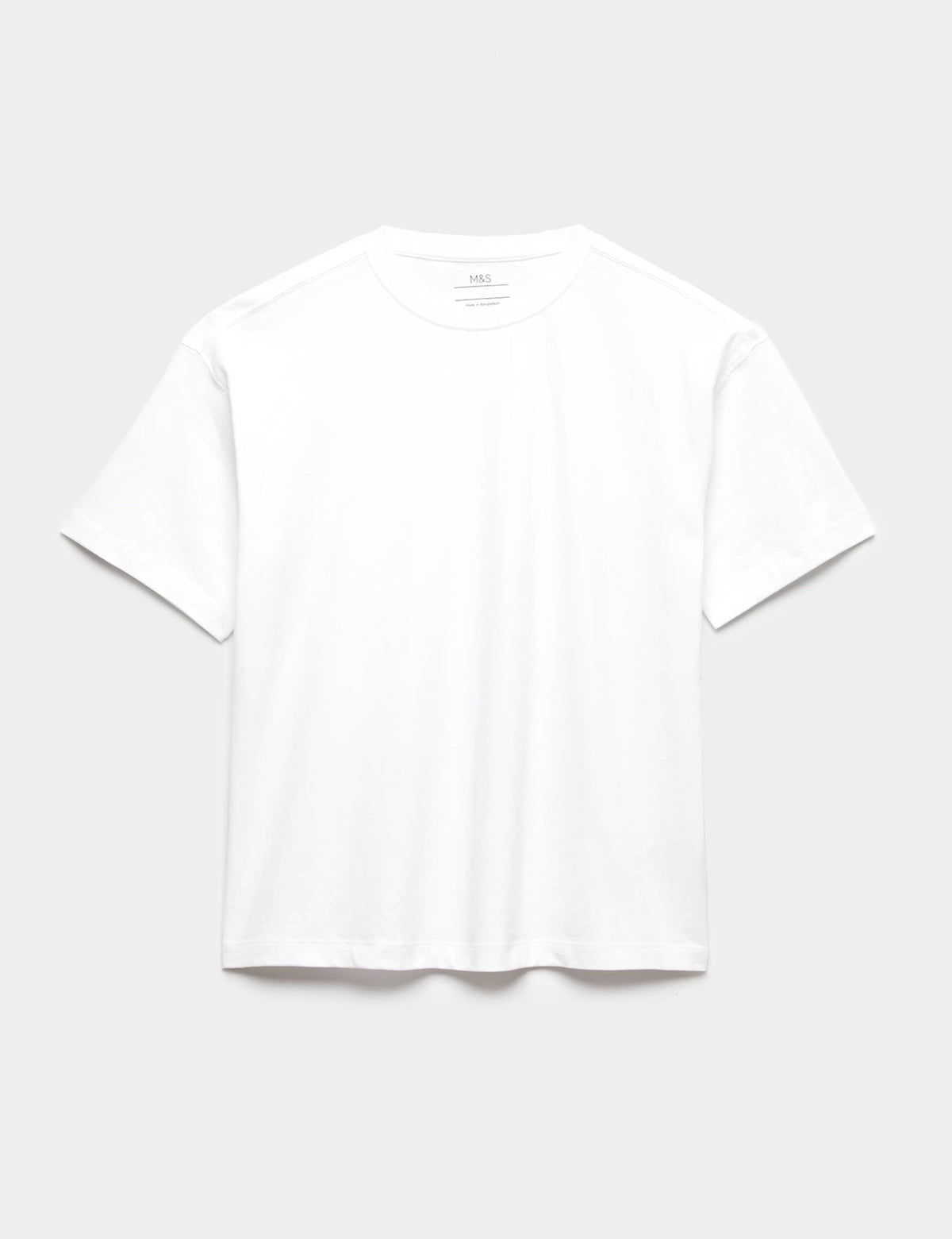 Saf Pamuklu Kısa Kollu T-shirt (2-16 Yaş)