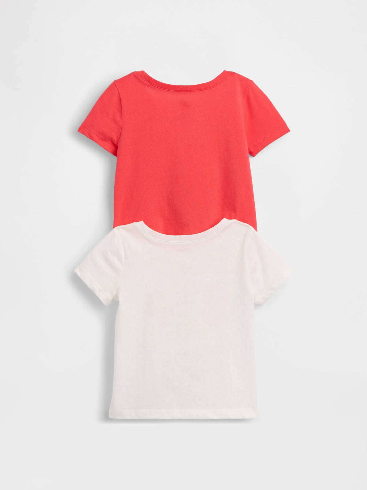 Beyaz Grafik Baskılı T-shirt (2’li)