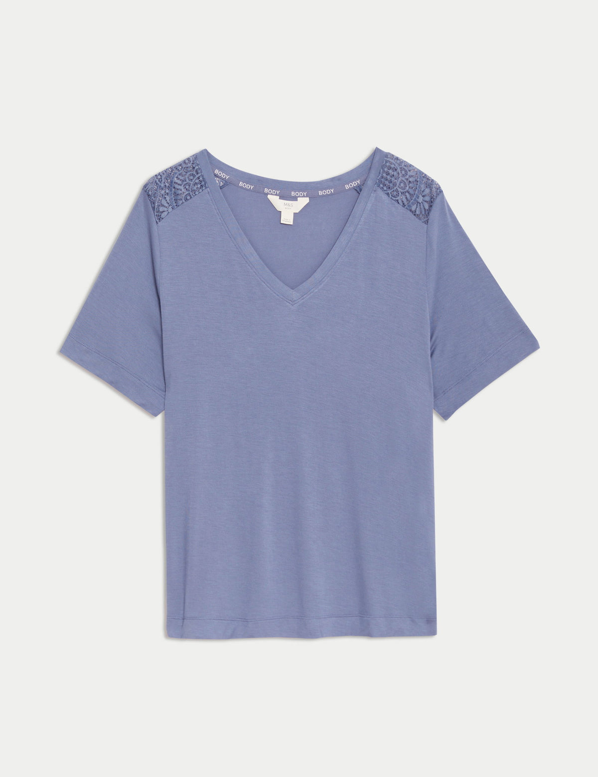 Body Soft™ Kısa Kollu Pijama Üstü