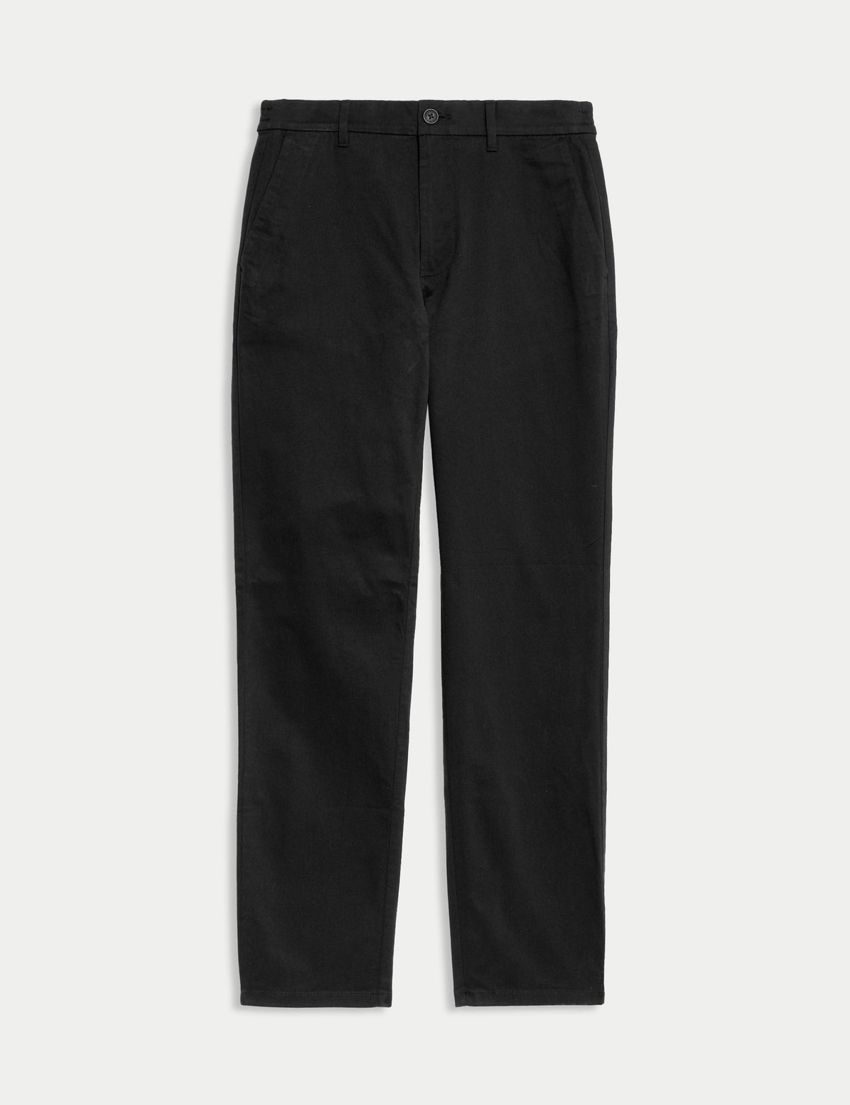 Regular Fit Lastikli Bel Chino
