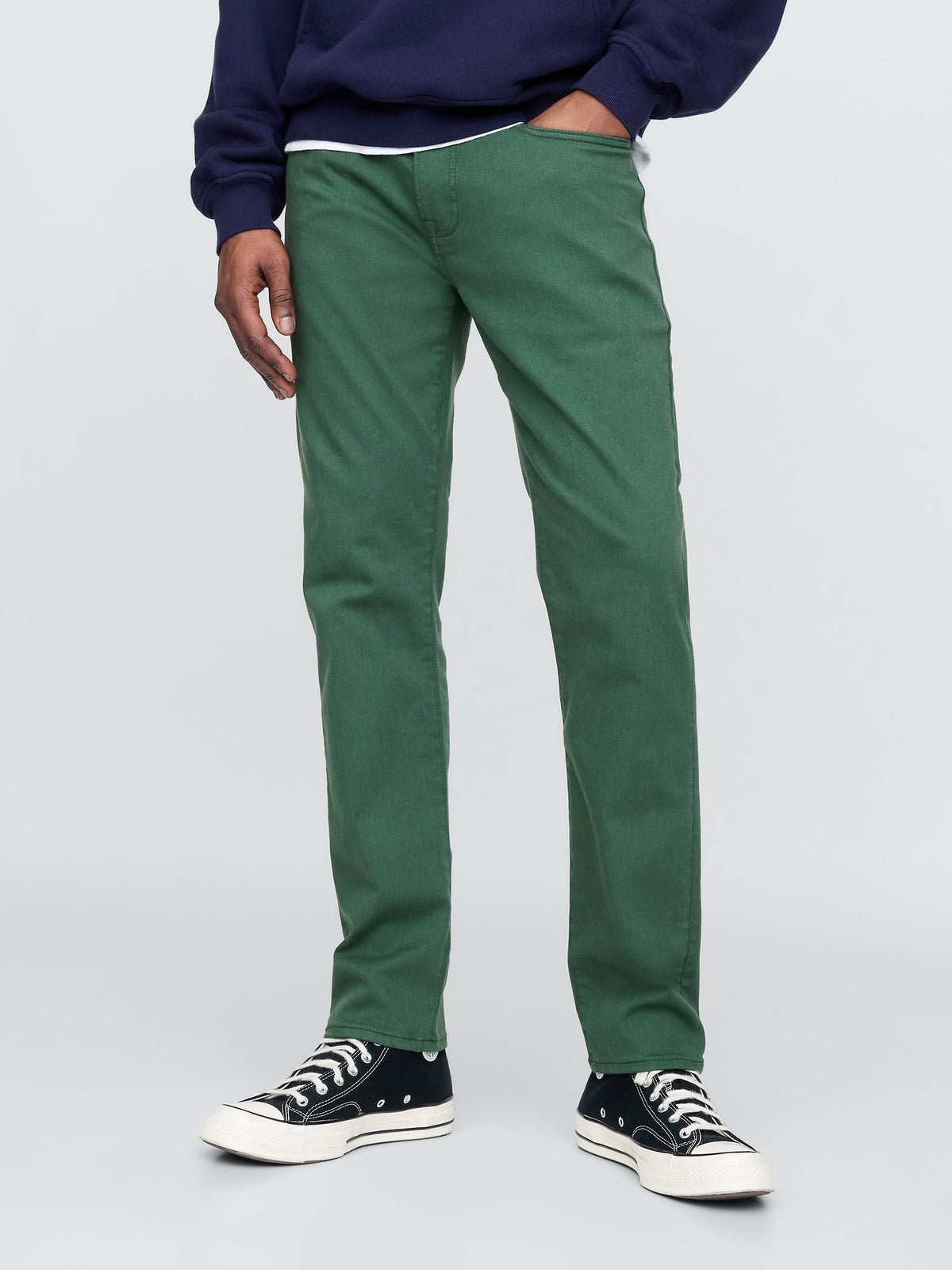 Yeşil Gapflex Slim Fit City Max Jean Pantolon