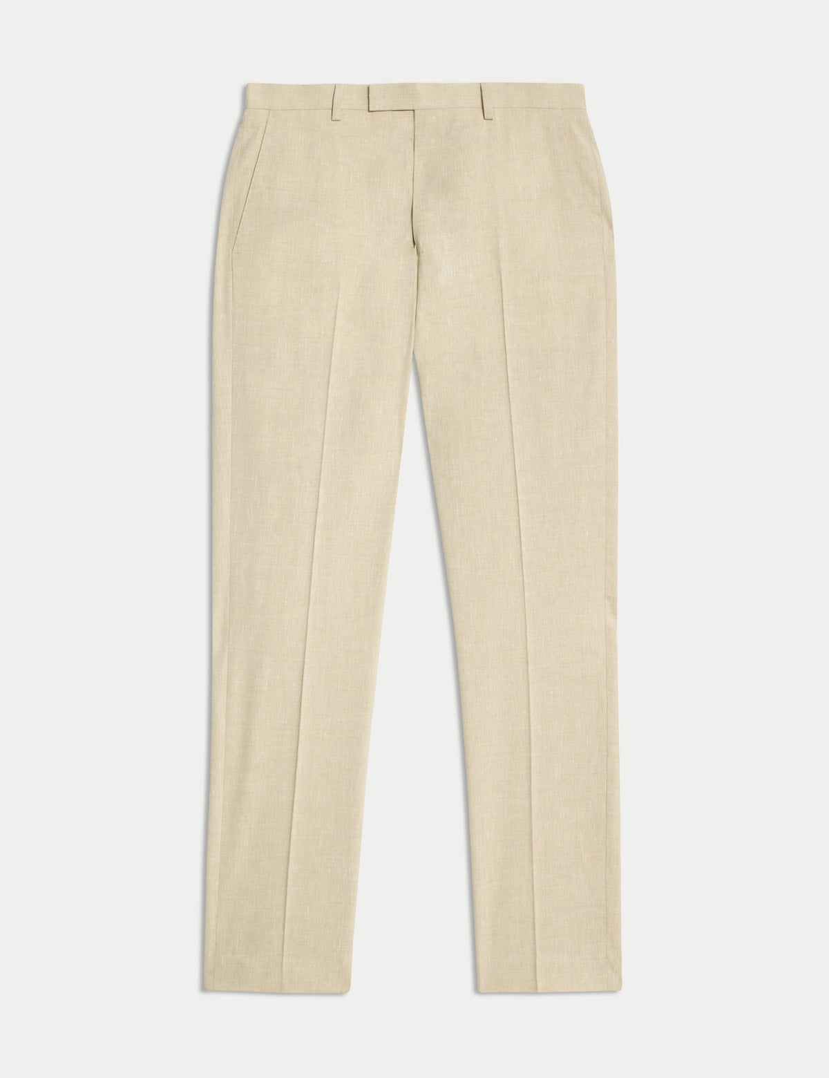 Keten Karışımlı Tailored Fit Takım Pantolonu