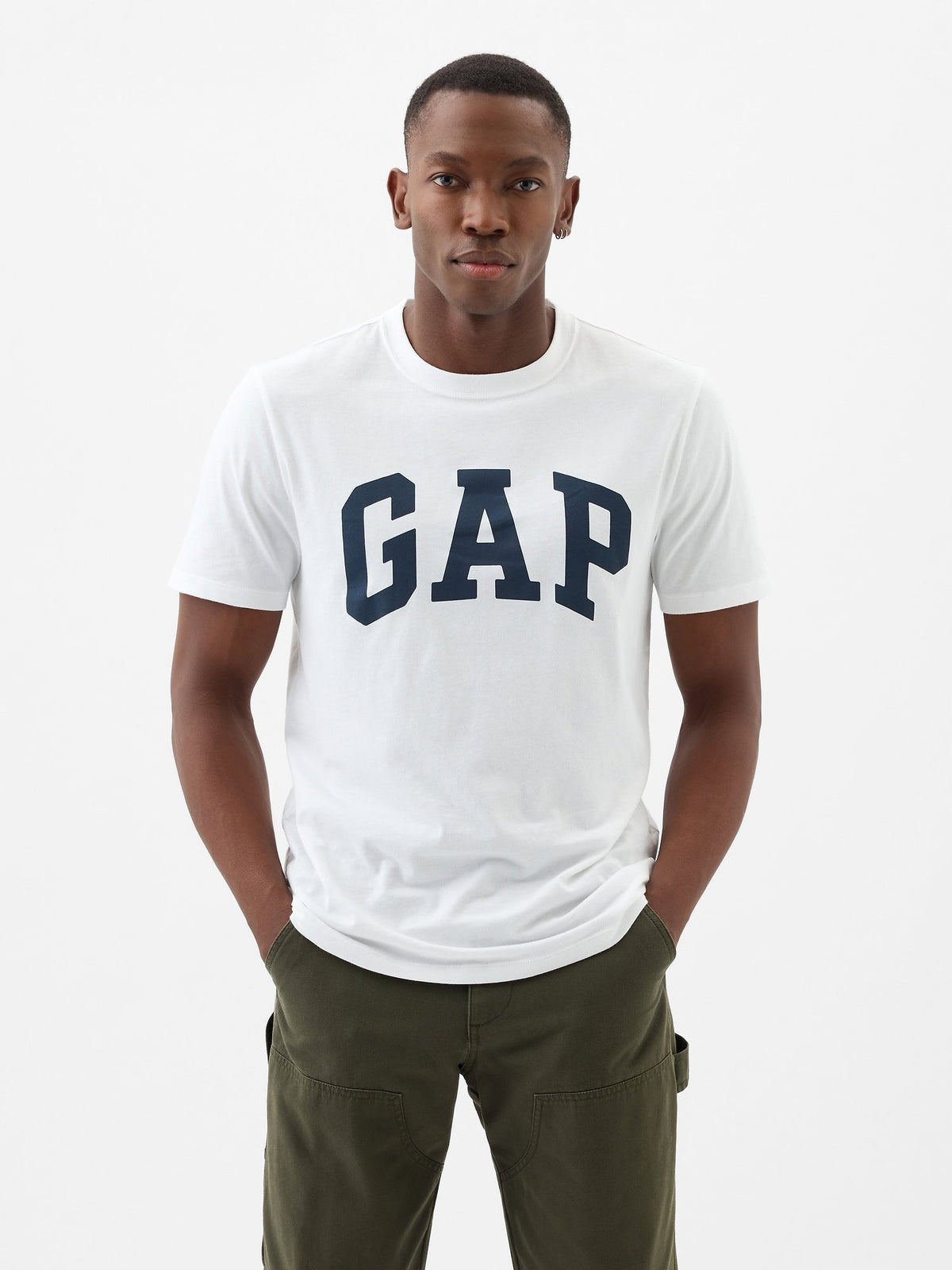 Beyaz Everyday Soft Gap Logo T-shirt