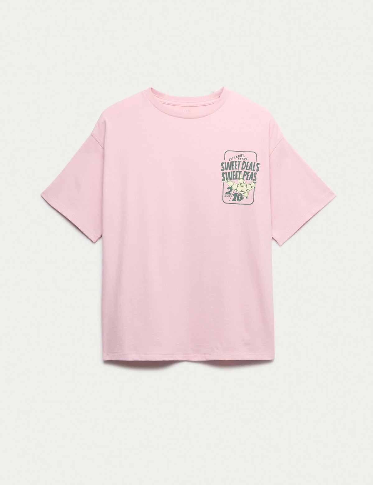 Sweet Pea Baskılı T-shirt