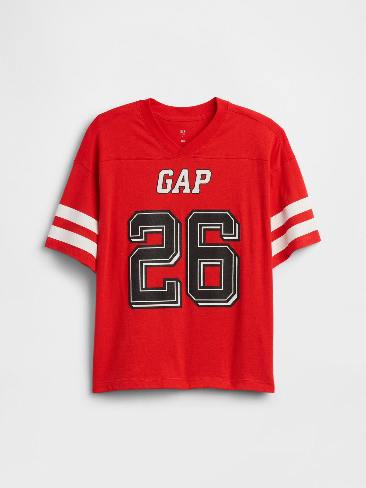 Kırmızı Oversized Soccer T-shirt