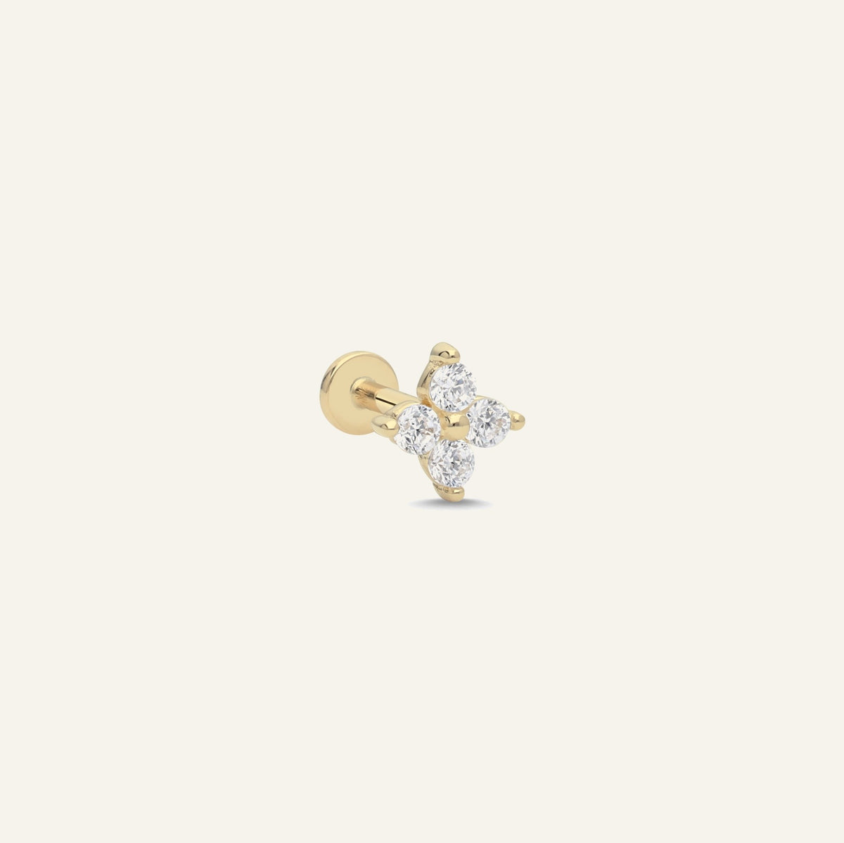 Koras Altın Kulak Piercing