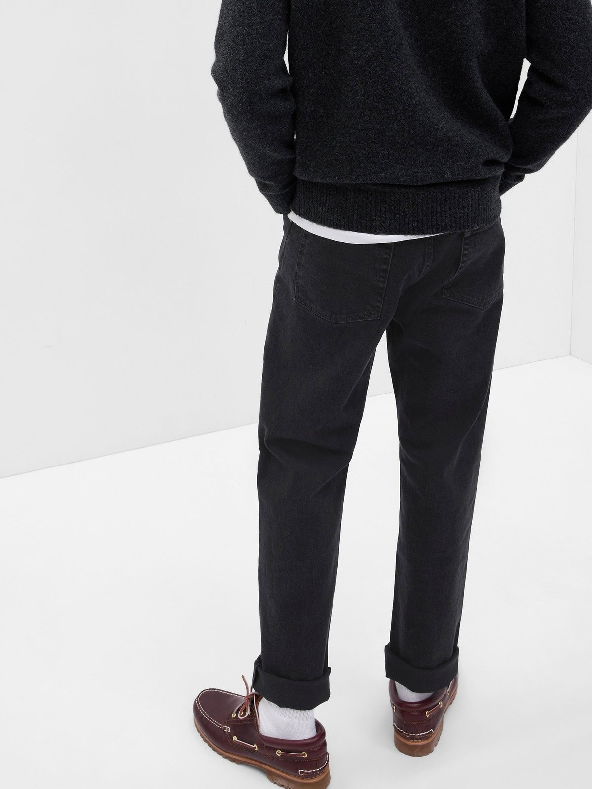 Siyah Gapflex Slim Washwell™ Jean Pantolon