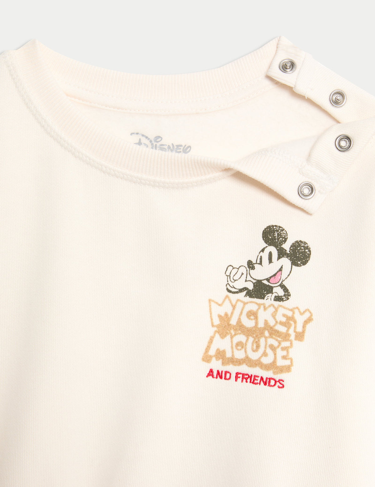 Pamuk Karışımlı Mickey Mouse™ Sweatshirt (0-3 Yaş)