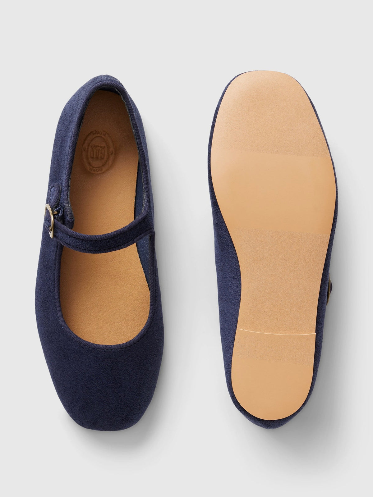 Lacivert Gap × Dôen Mary Jane Ayakkabı