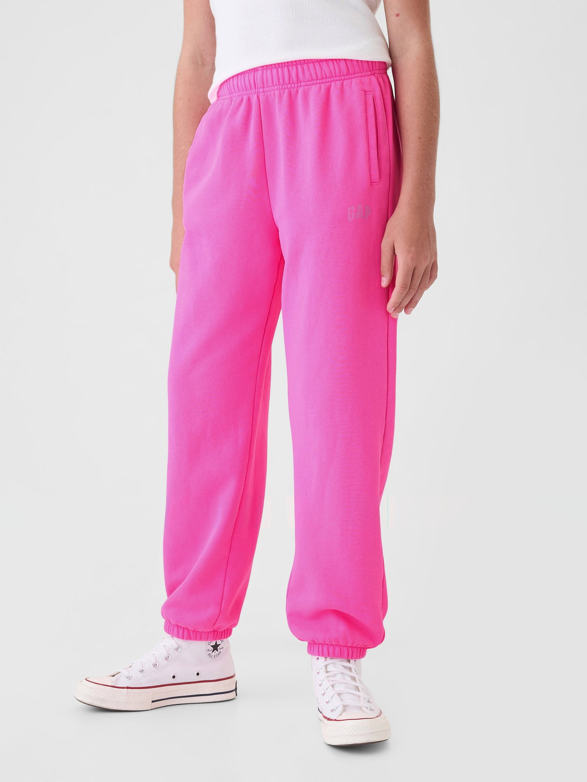 Pembe Gap Logo Jogger Eşofman Altı