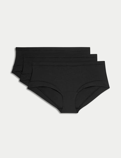 3'lü Flexifit™ Modal Düşük Bel Külot Seti