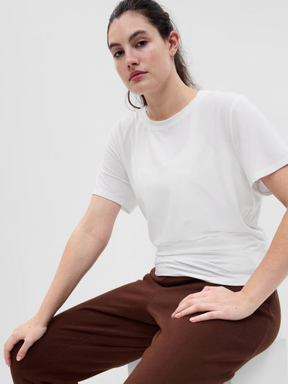 Beyaz Gapfit Breathe T-shirt
