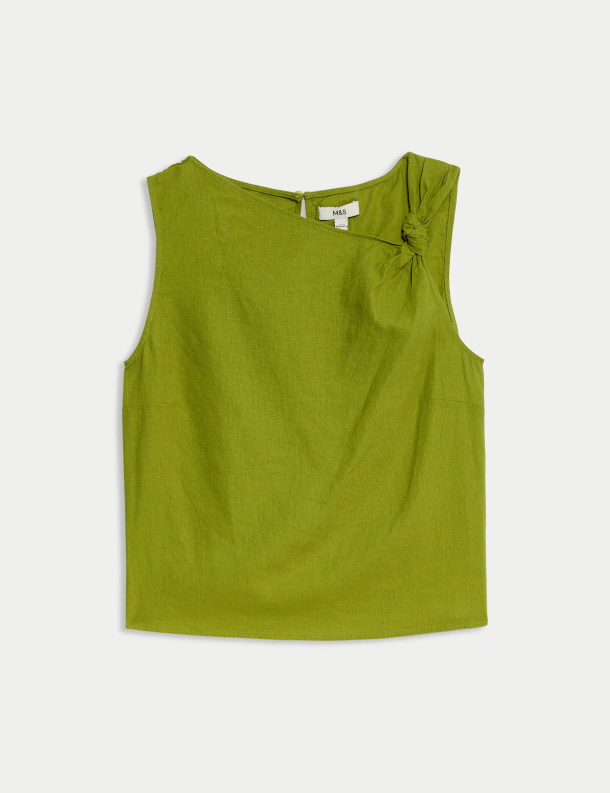 Twist Linen Top