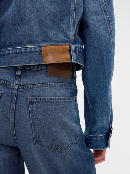 Mavi Gap × Victoria Beckham High Rise Arc Jean Pantolon