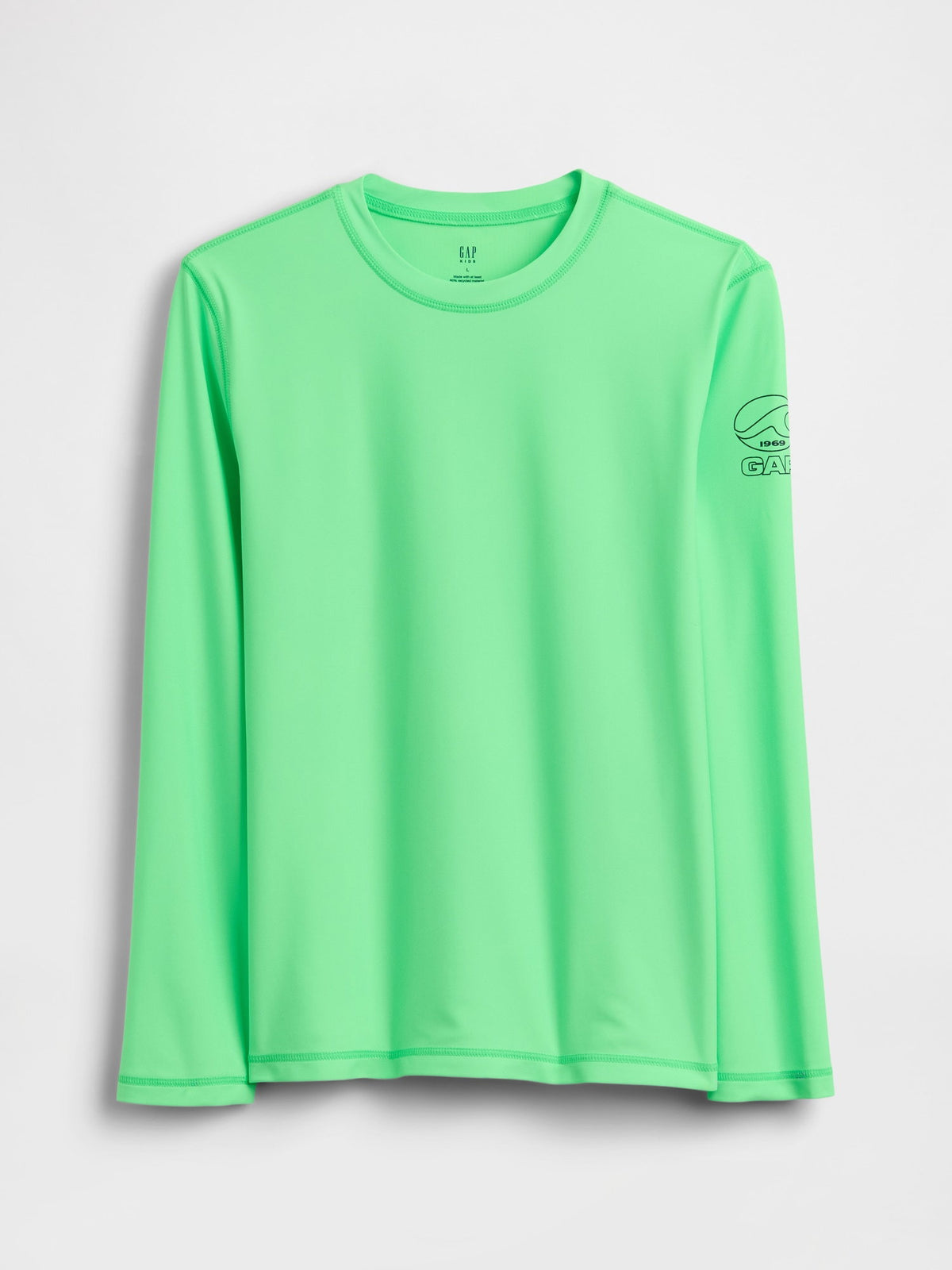 Açık Yeşil Logo Rash Guard Mayo Üst