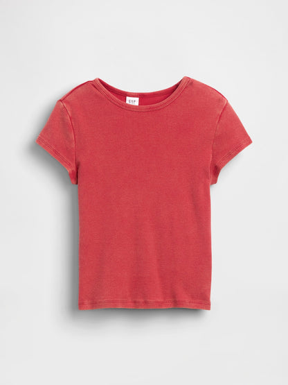 Kırmızı Fitilli T-shirt