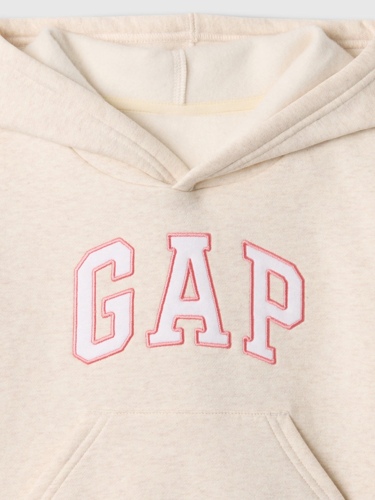 Bej Gap Logo Fleece Sweatshirt