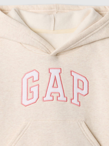 Bej Gap Logo Fleece Sweatshirt