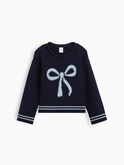 Lacivert Boxy Rollneck Kazak