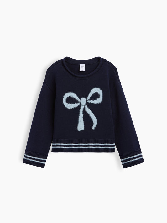 Lacivert Boxy Rollneck Kazak