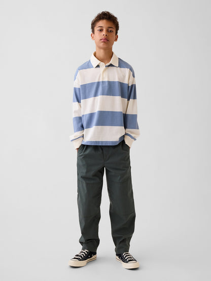 Koyu Yeşil Double-knee Quick-dry Pantolon