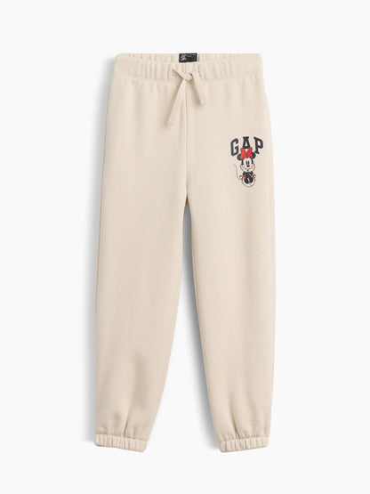 Krem Disney Minnie Mouse Relaxed Pull-on Logo Eşofman Altı