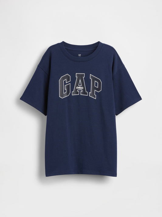 Lacivert Brannan Bear Logo T-shirt