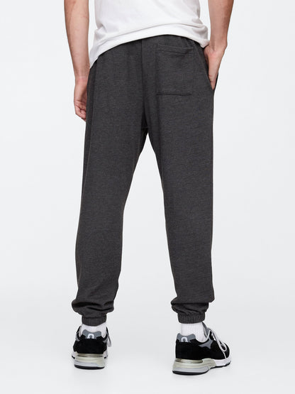 Koyu Gri Gap Logo Fransız Havlu Kumaş Jogger Eşofman Altı