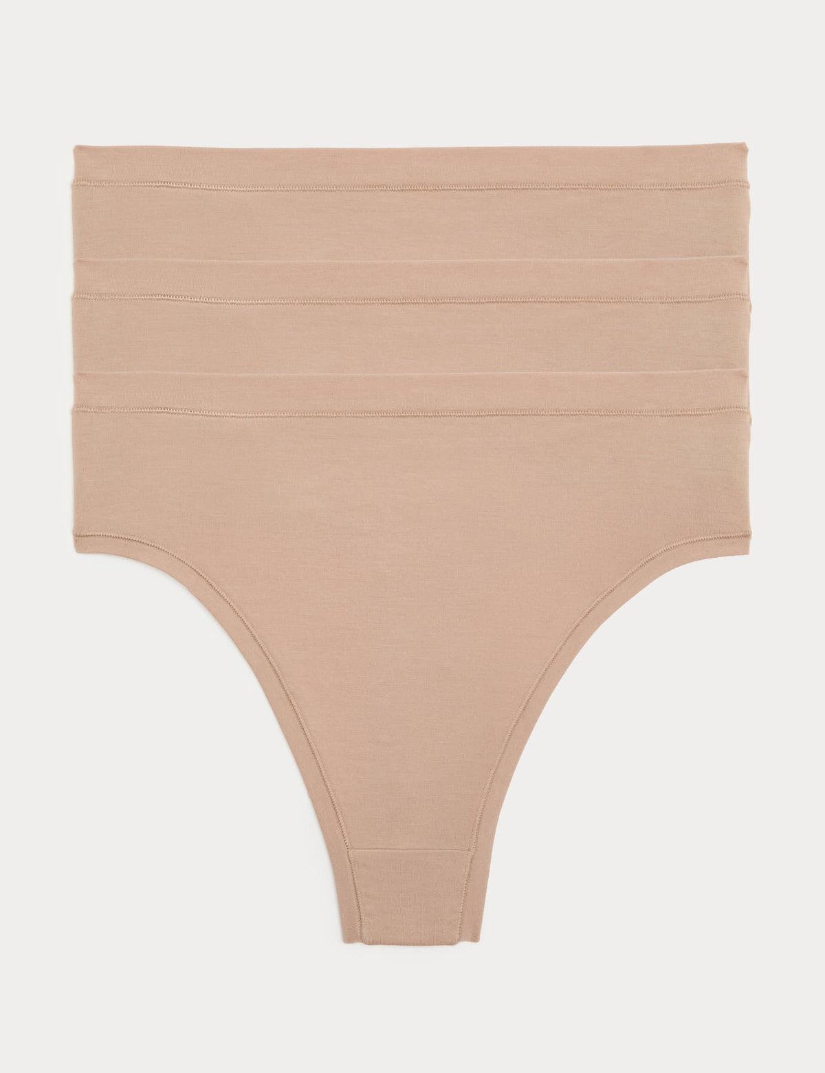 3’lü Flexifit Modal Yüksek Bel Tanga