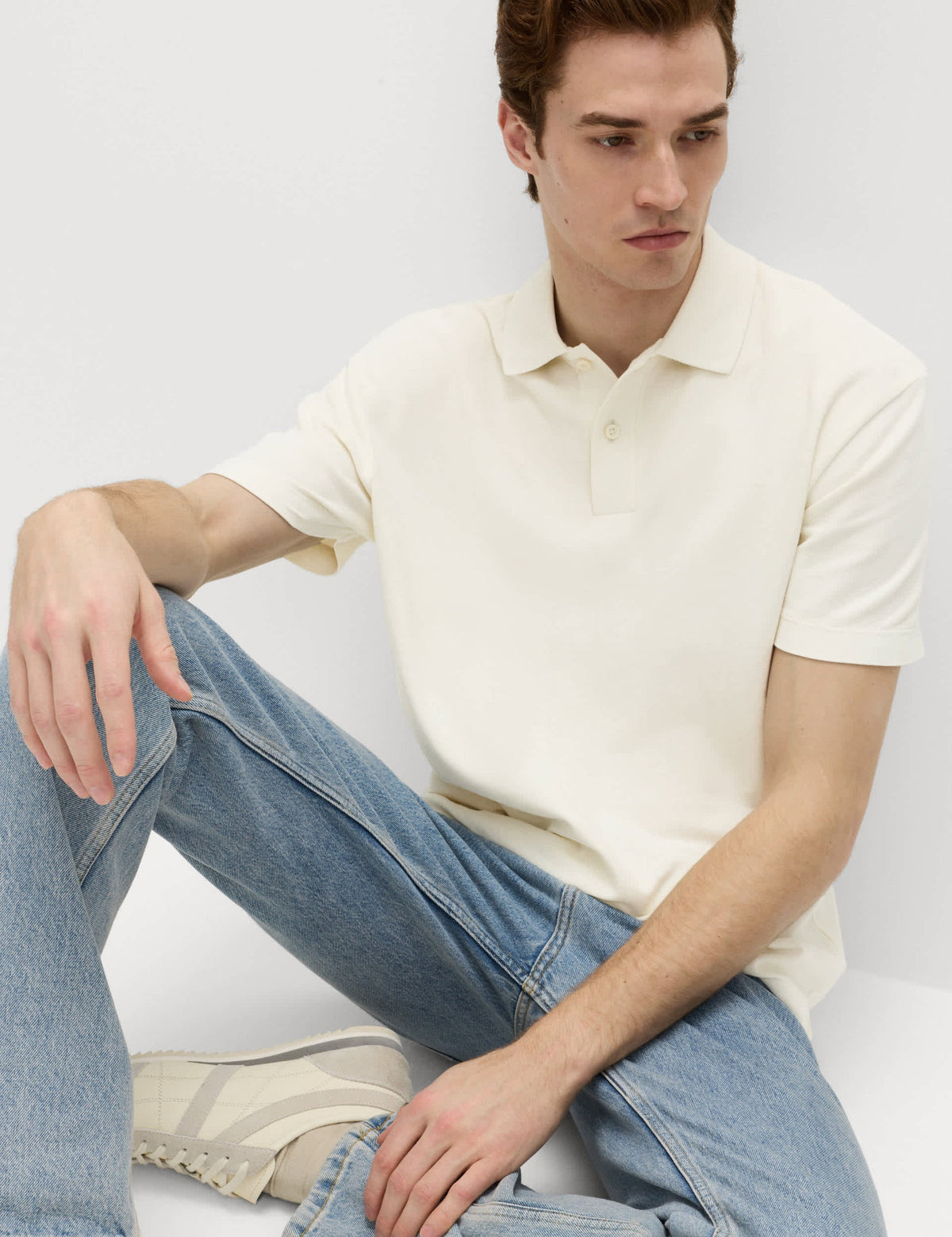 Pamuklu Polo Yaka T-shirt