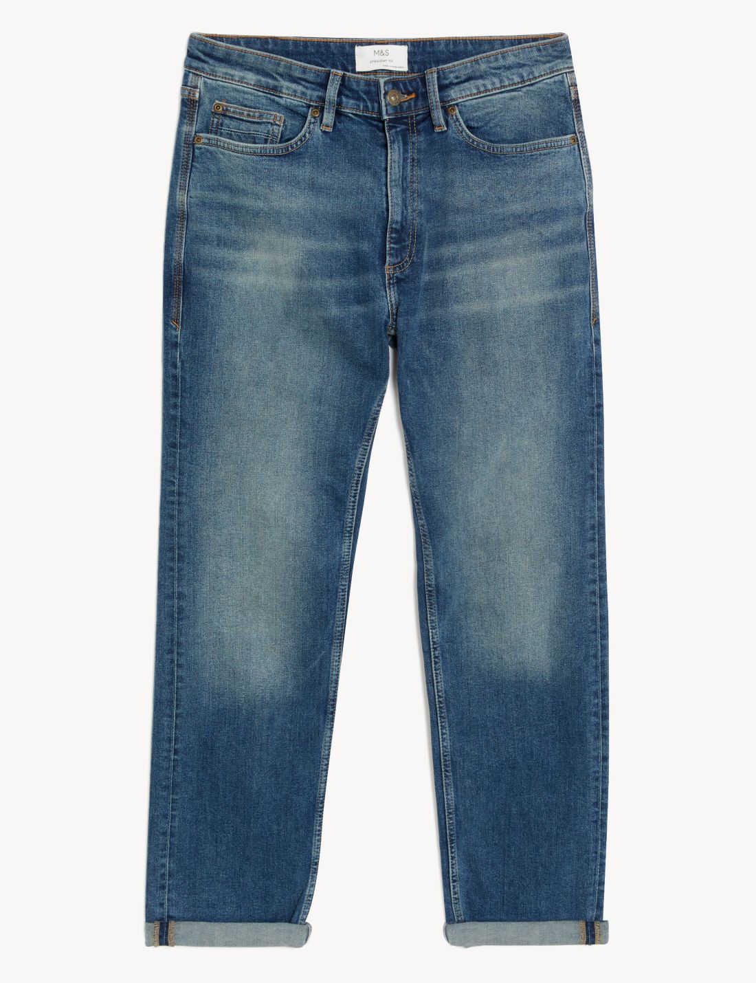 Straight Fit Jean Pantolon