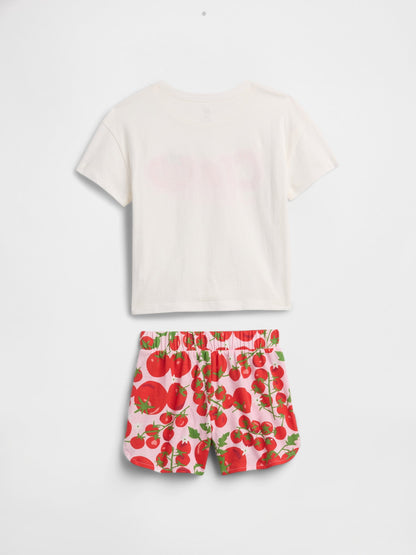 Beyaz Two-piece Outfit Set