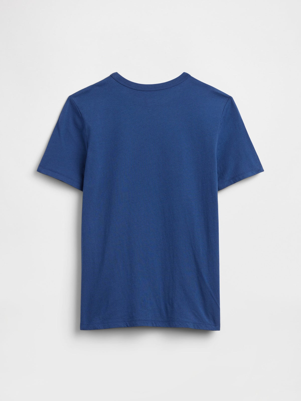Mavi Grafik Baskılı T-shirt