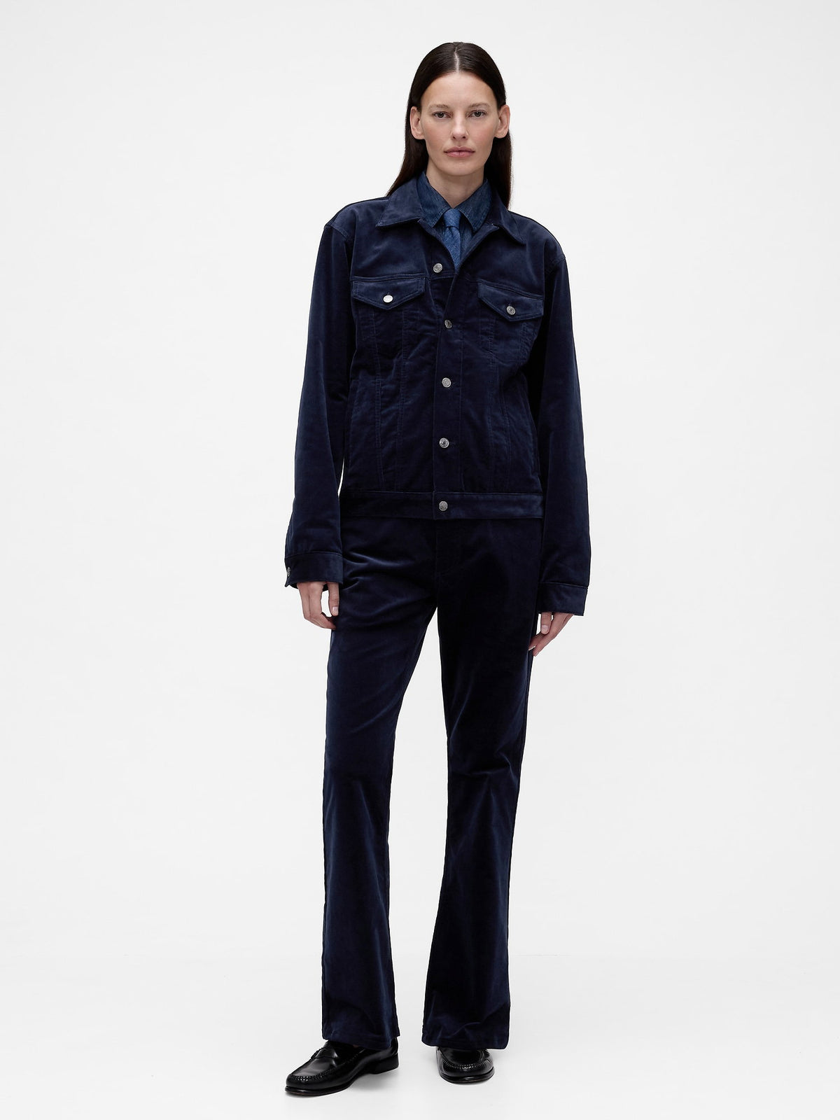 Lacivert Gapstudio Corduroy Boot Pantolon