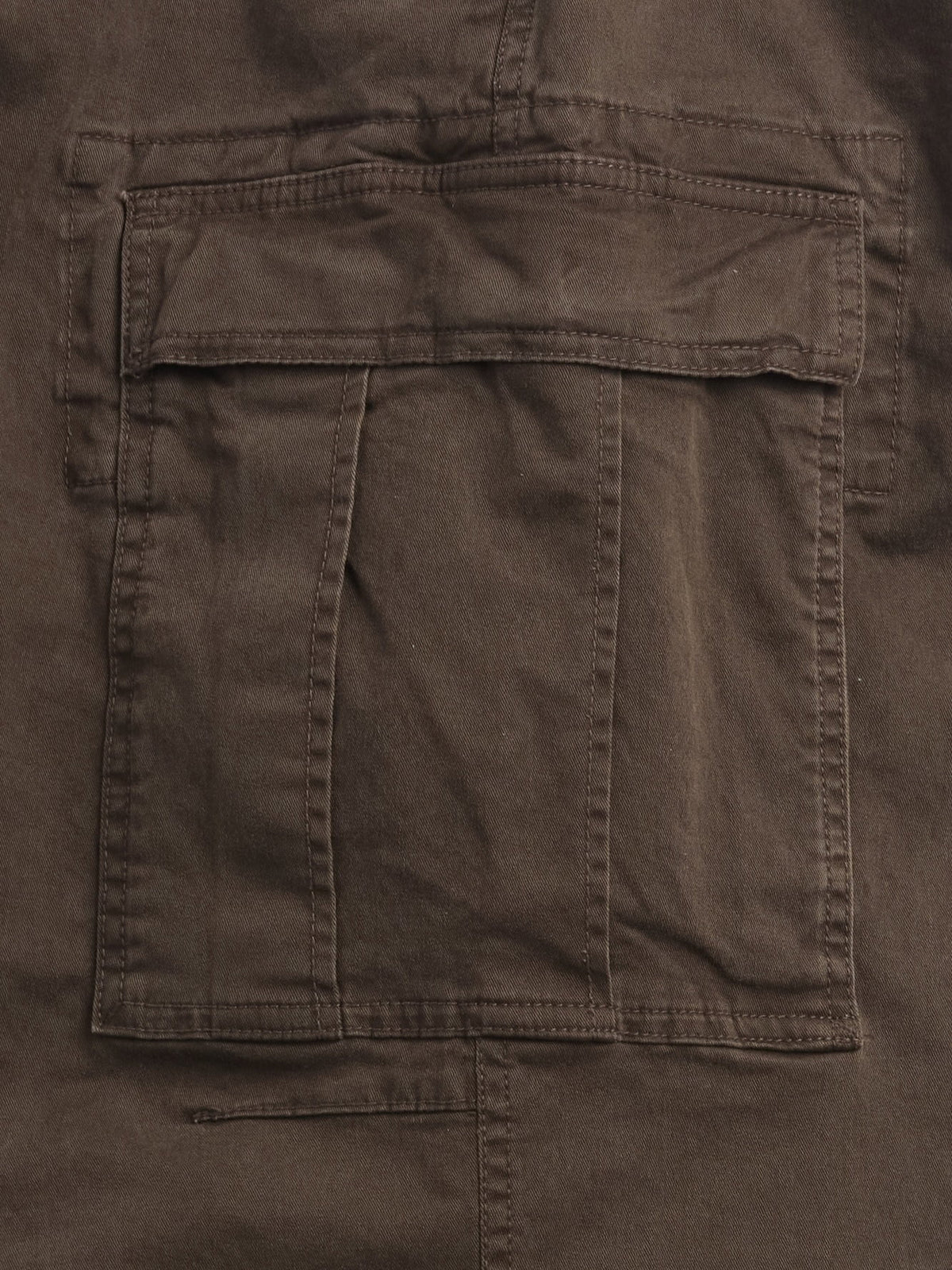 Kahverengi Baggy Kargo Pantolon
