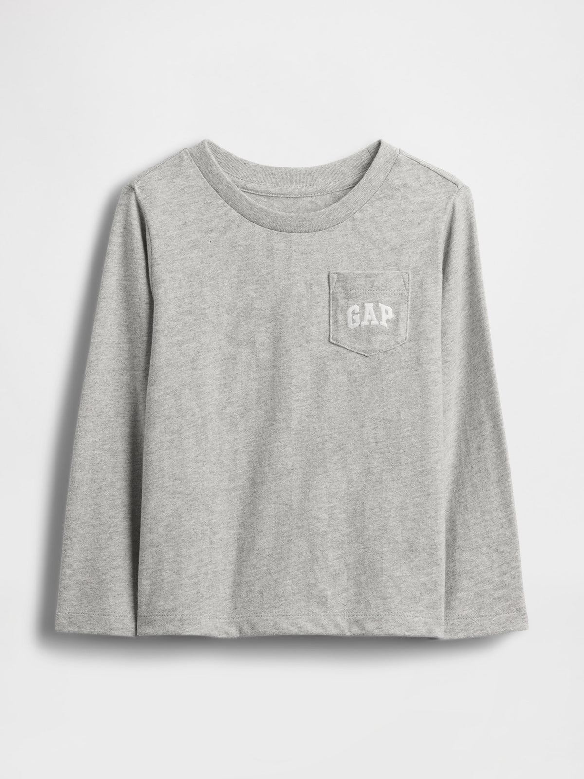 Gri Gap Logo Cep T-shirt