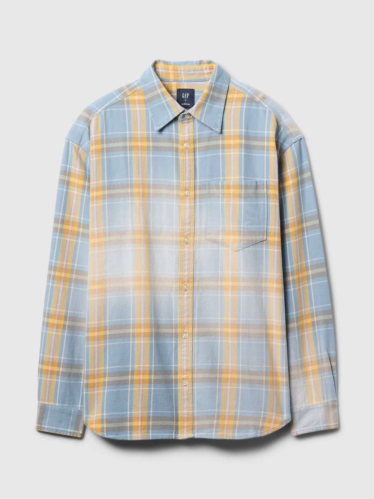 Mavi Sunwashed Twill Oversize Gömlek